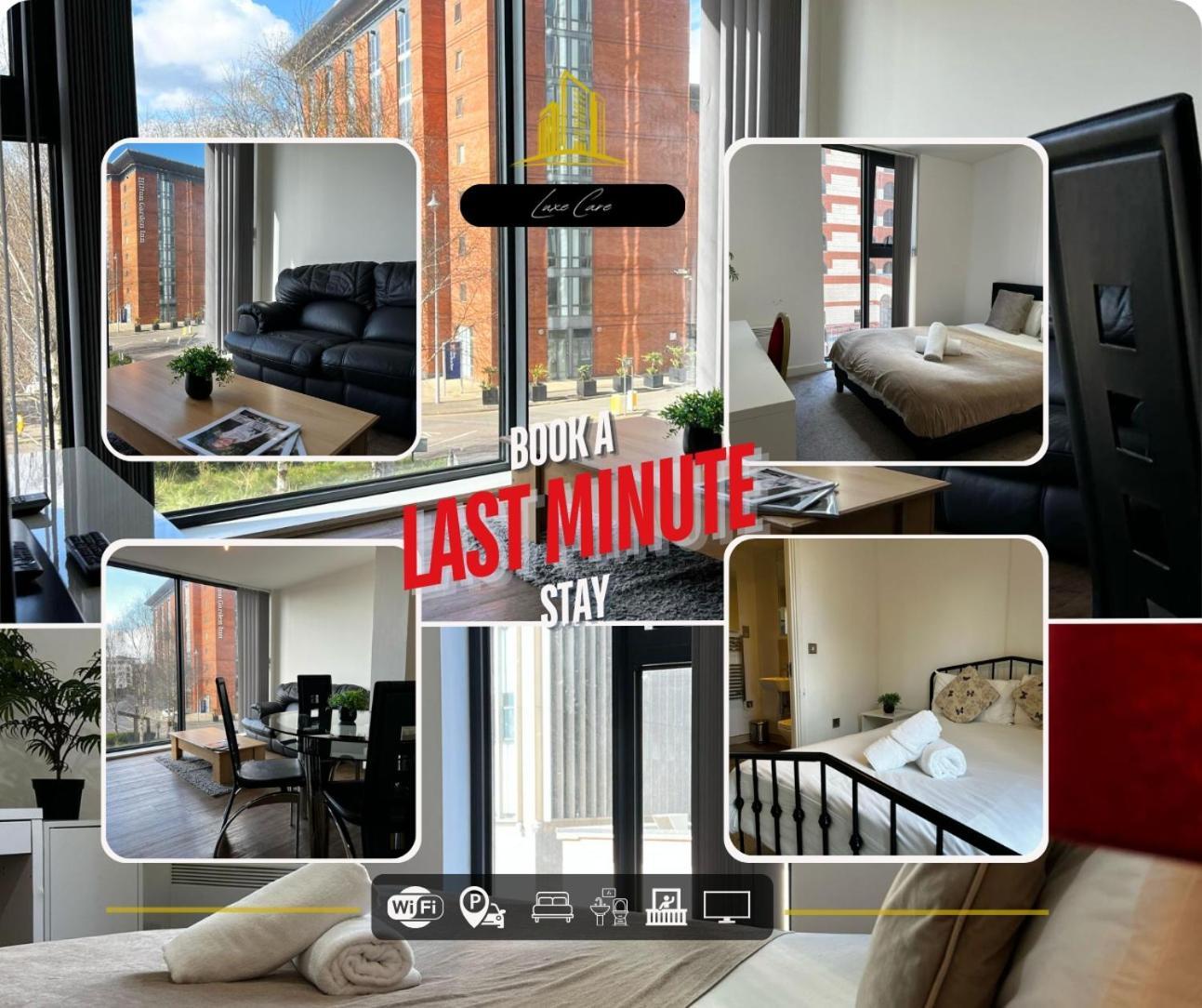 Last-minute Specials L Book It Now L Sleeps Up To 4 L 2 Bed 2 Bath - Gym - Prime Location L Jvt Short Lets Бирмингем
